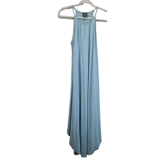 Olivia Rae New York Womens Size XS Light Blue Sleeveless Maxi Dress - Picture 7 of 8